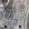 5-PACK Silver Mini Wide Paperclip